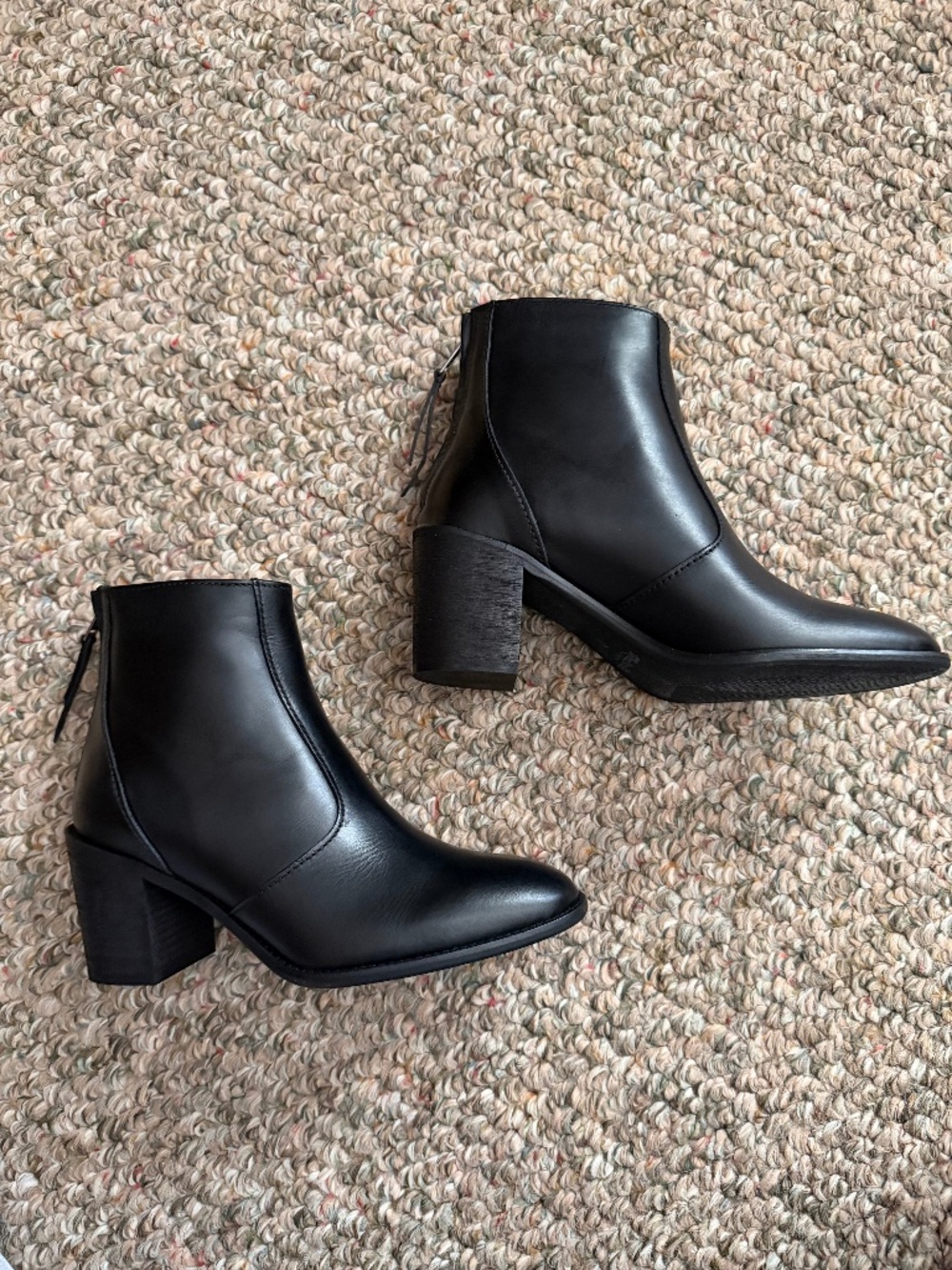 New In Box Madewell  Leather Sammie Boot Size 7